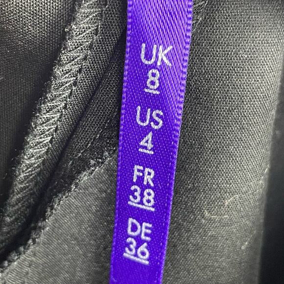 Seraphine Maternity Black Over the Pump Skinny Crease Pants Size 4‎ - Picture 5 of 6